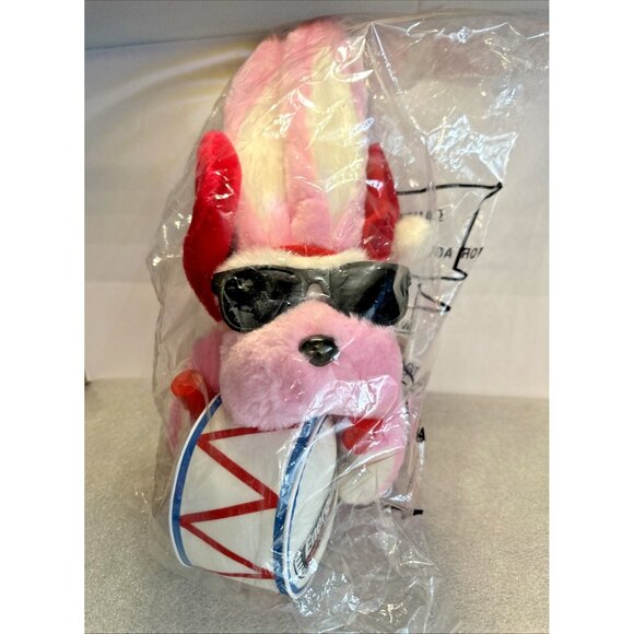 1993 Energizer Bunny Christmas Stocking 29” Plush w/ Santa Hat Sunglasses SEALED - Picture 2 of 7